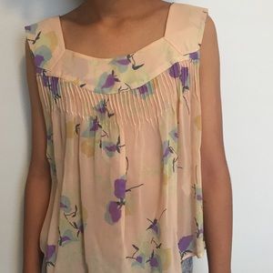 Marni silk tank top blouse